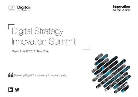 Digital Strategy Innovation Summit 2017 .